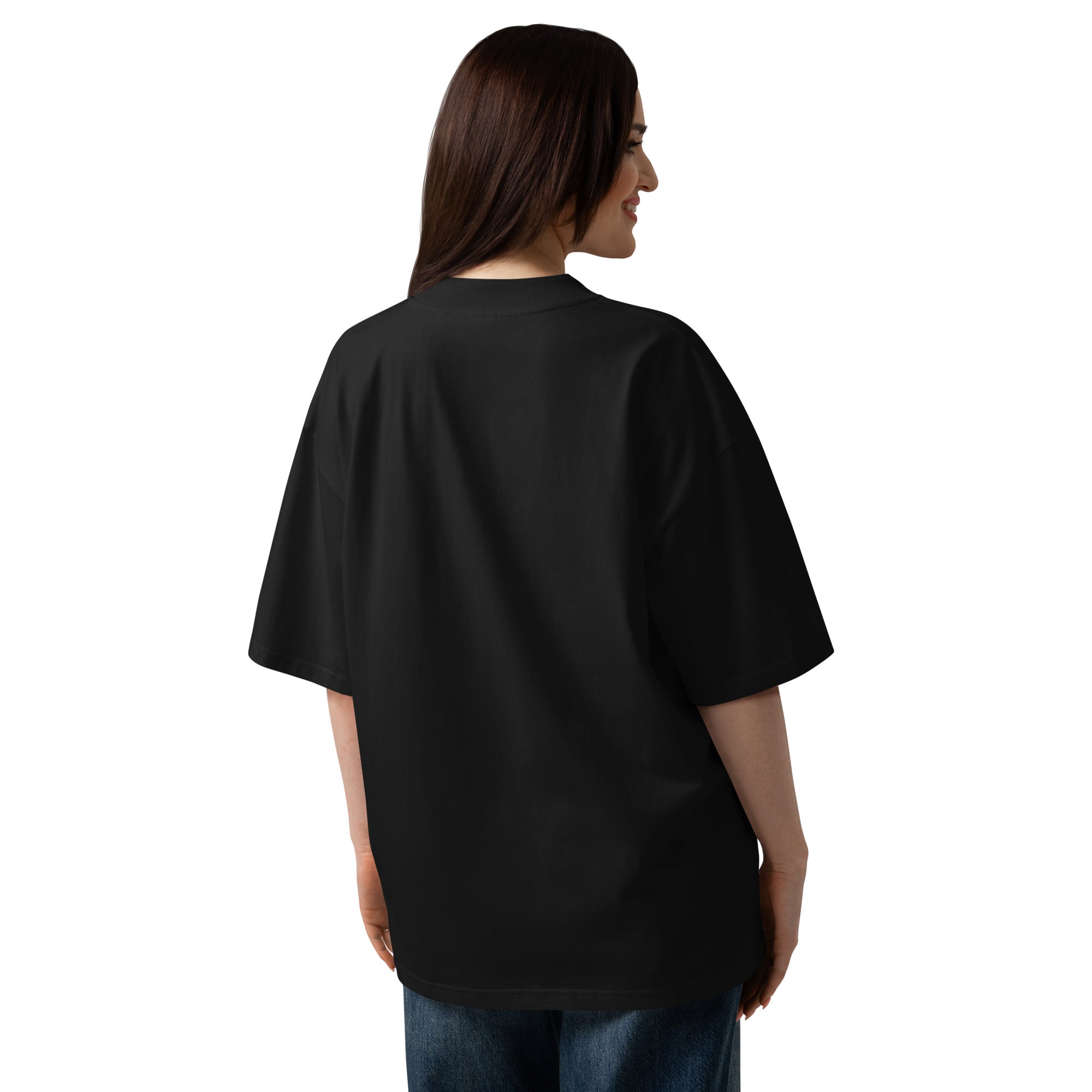 Tukiciro II - Unisex Organic Oversized High Neck T-Shirt